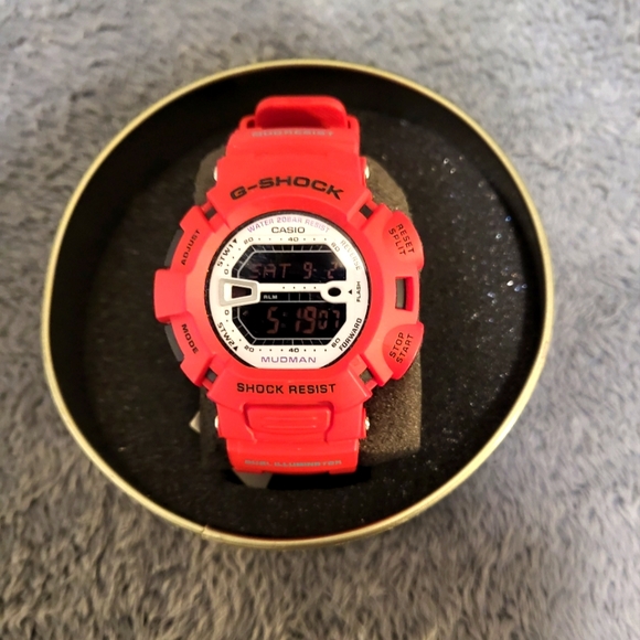 G-Shock Other - Red G Shock Limited Edition Mudman comes with all the original stuff.